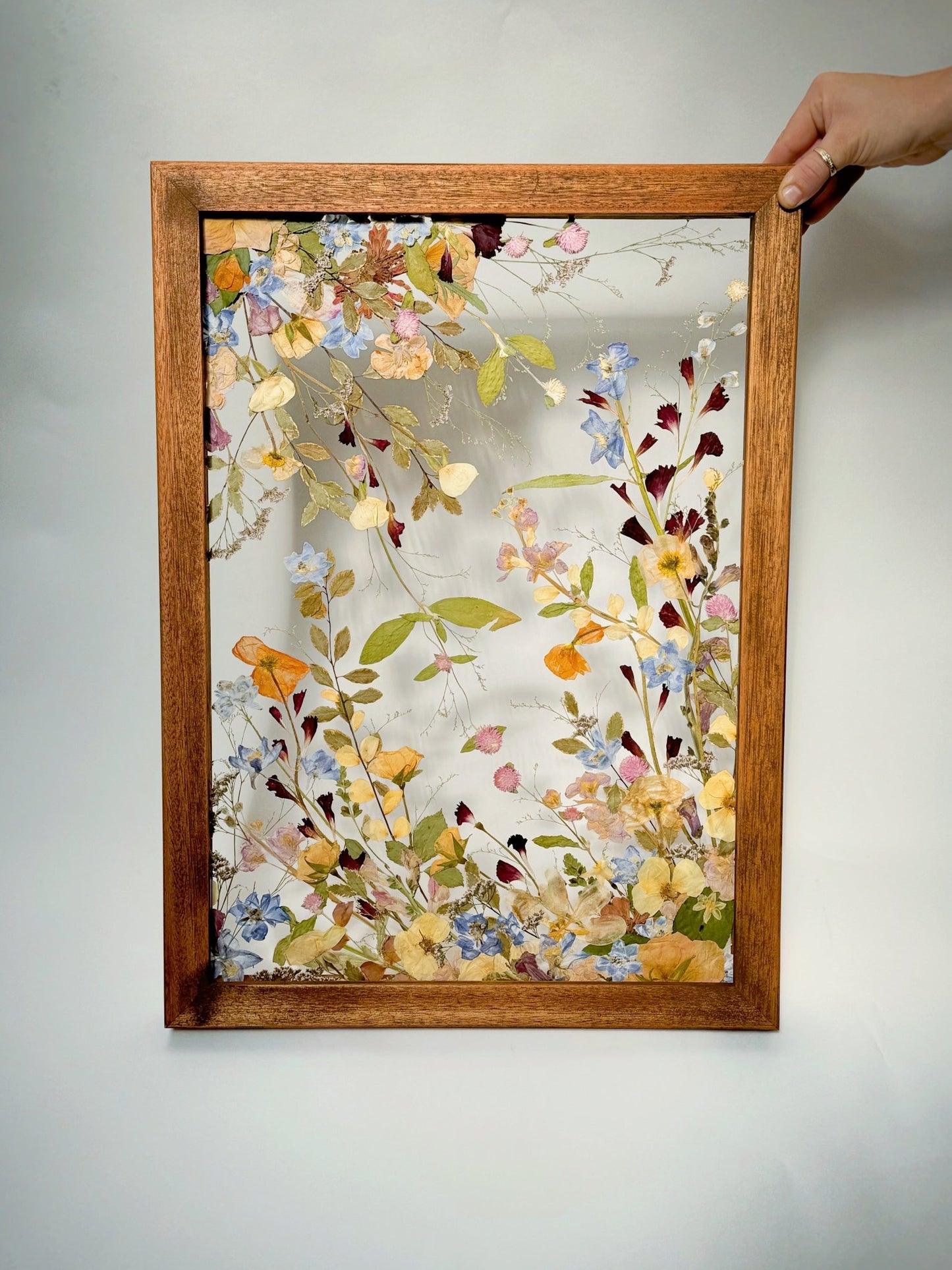 Maple Stained Frame Upgrade - Oldleafdesigns