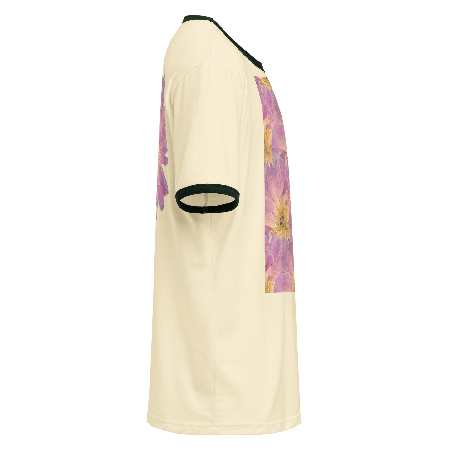 Pink Peony Club - Unisex Ringer Tee - Oldleafdesigns