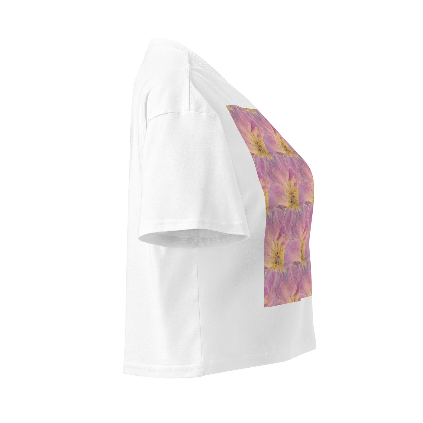 Pink Peony Club - Crop Top - Oldleafdesigns