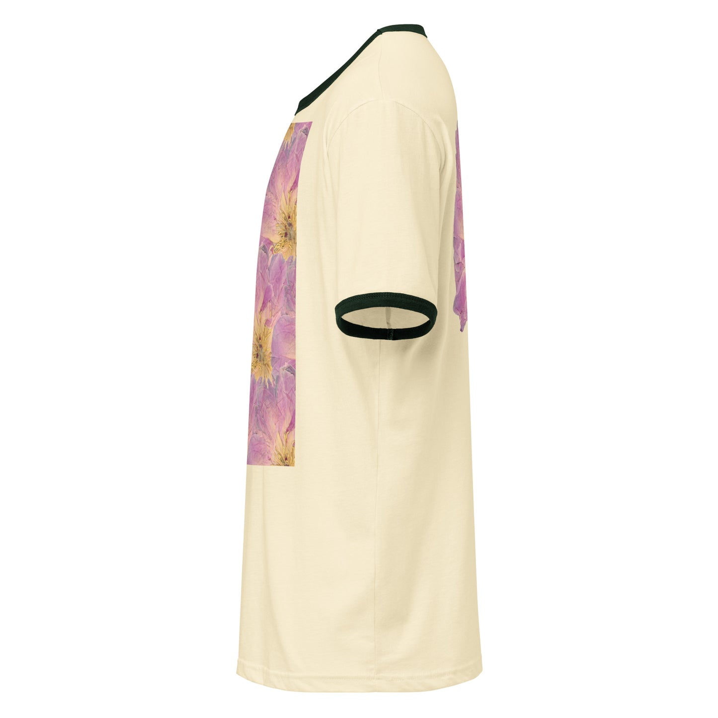 Pink Peony Club - Unisex Ringer Tee - Oldleafdesigns