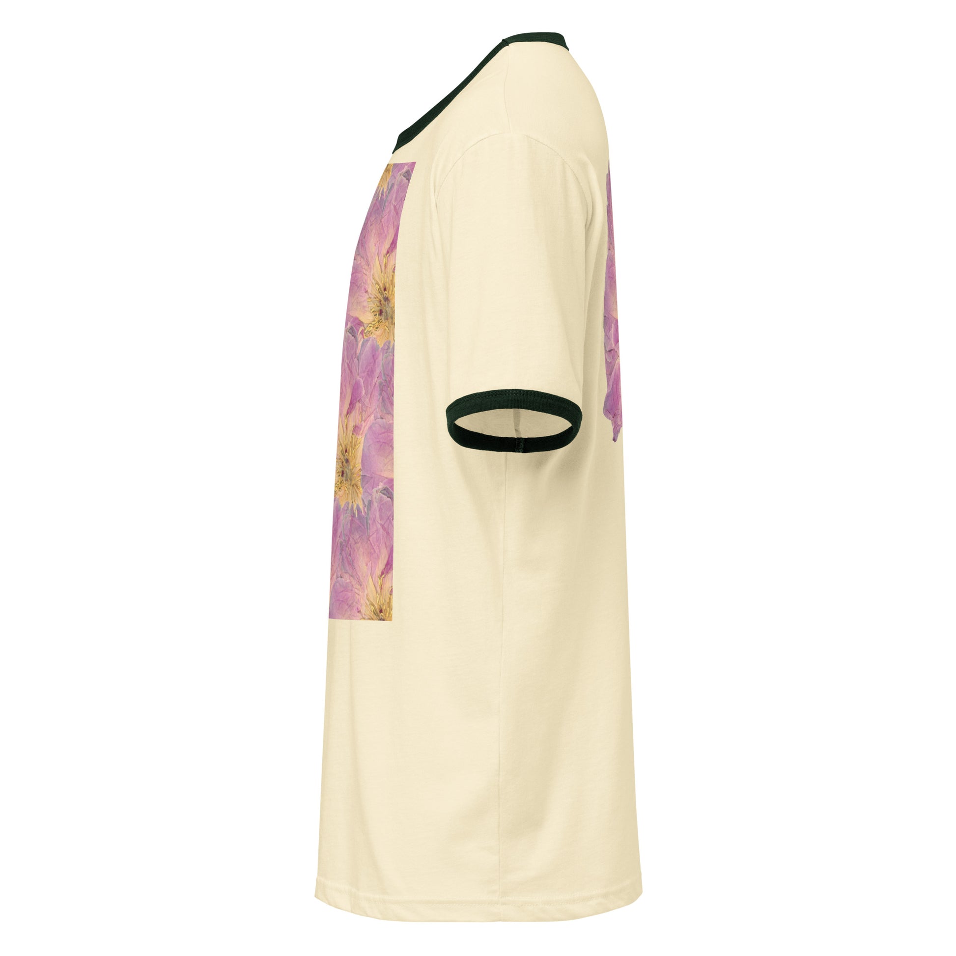 Pink Peony Club - Unisex Ringer Tee - Oldleafdesigns