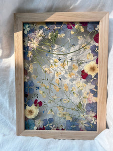 A3 Size Frame- Wedding Bouquet Preservation - Oldleafdesigns